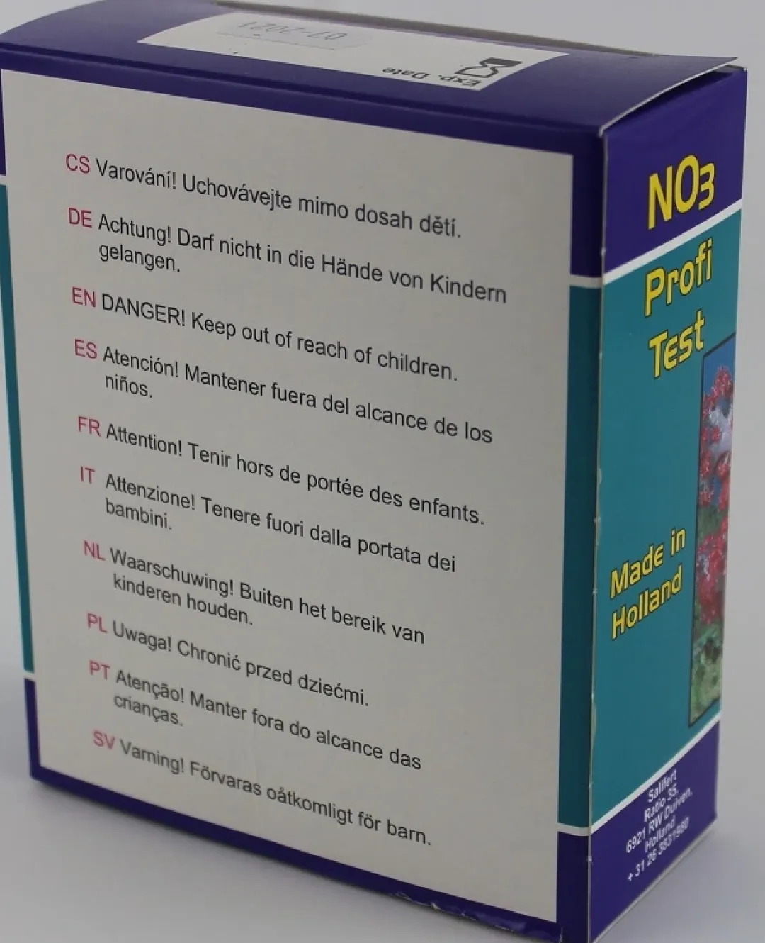 Salifert - Creating the right environment Salifert Nitrat Test NO3