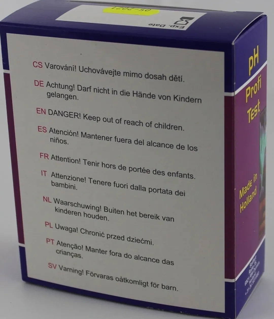 Salifert - Creating the right environment Salifert PH Test kit