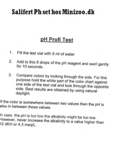 Salifert - Creating the right environment Salifert PH Test kit