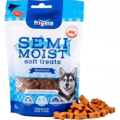 Frigera Semi-Moist Soft Laks 165 g - bløde hundesnacks