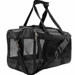 Sherpa Transporttasker Sherpa Original Deluxe Sort hundetaske Medium 43x28x26,5 cm Max 7kg