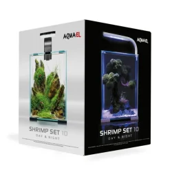 Aquael Shrimpset Day and Night 10 L 20x20x25 cm Sort