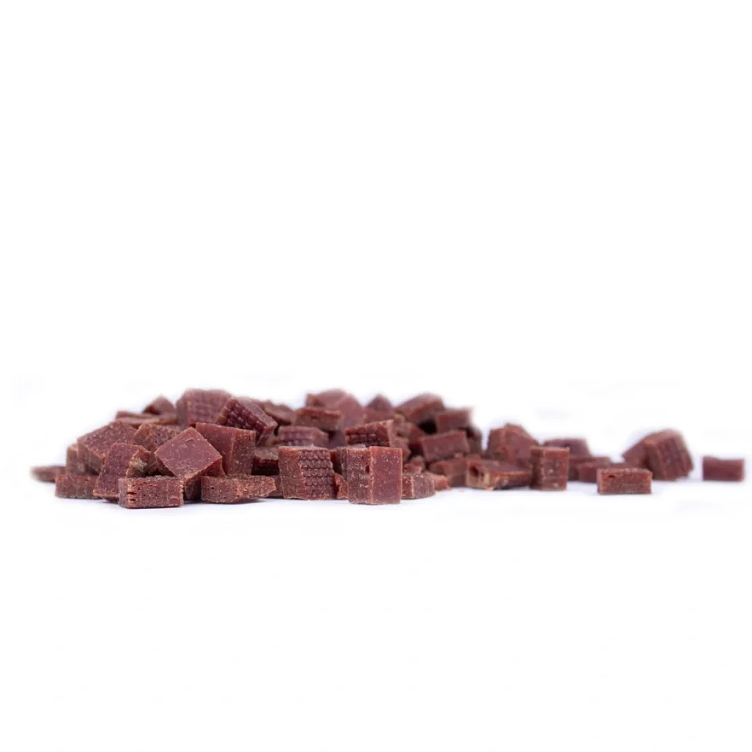 Snackit Kvalitetssnacks til hunde Snackit Filettrainer Hest 100 g - allergivenlige træningsgodbidder