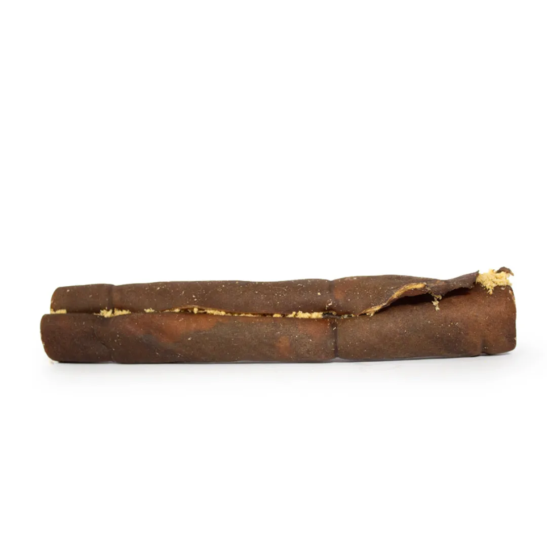 Snackit Kvalitetssnacks til hunde Snack'it Fyldt Kamelhudsrulle 25 cm i folie