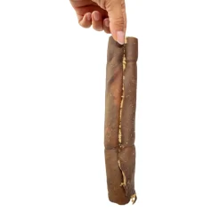 Snackit Kvalitetssnacks til hunde Snack'it Fyldt Kamelhudsrulle 25 cm i folie