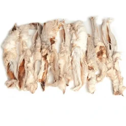Snackit Kvalitetssnacks til hunde Snackit Kaninøre med pels 1 stk - Naturlig tyggesnack til hunde