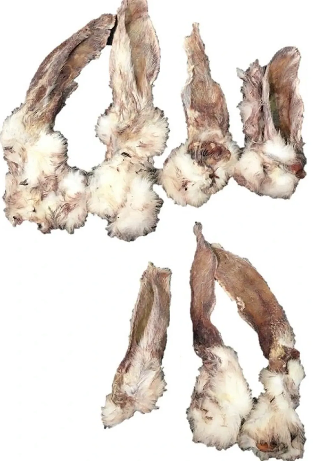 Snackit Kvalitetssnacks til hunde Snackit Kaninører med pels 100 g - Naturlige hundesnacks