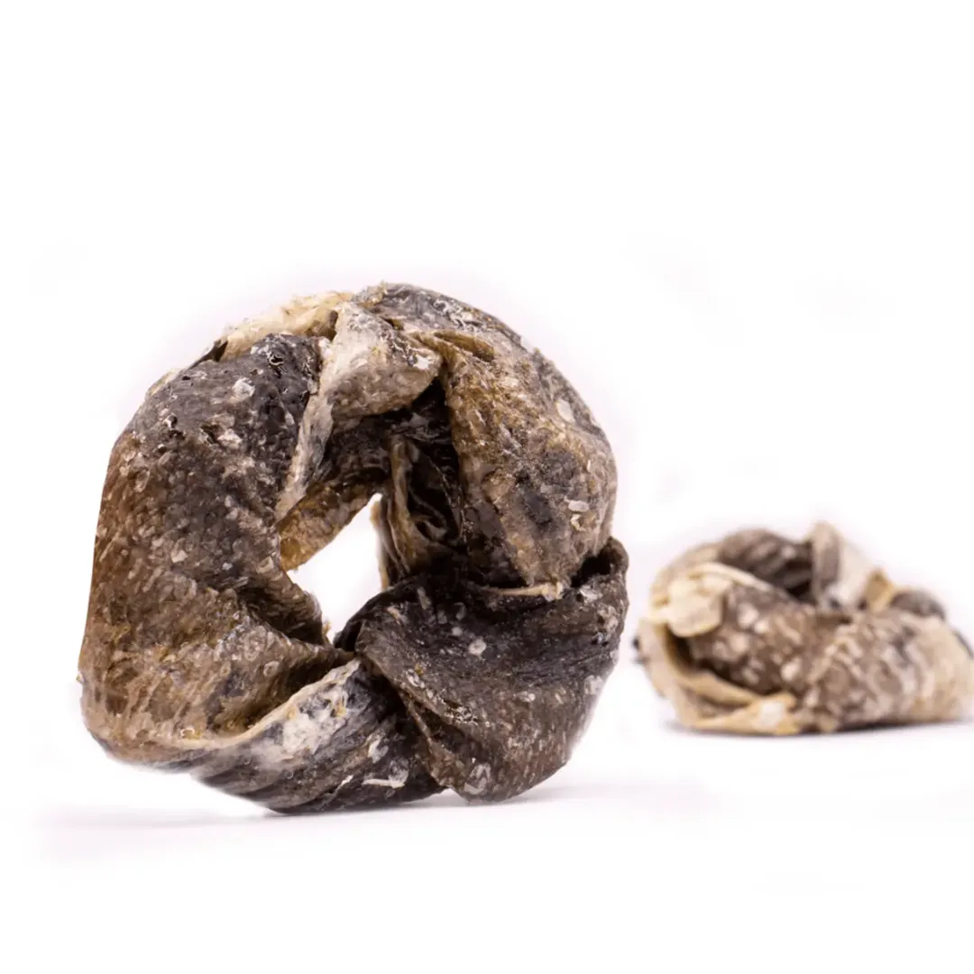 Snackit Kvalitetssnacks til hunde Snackit Torskeskindsring 200 g - Naturlige hundesnacks