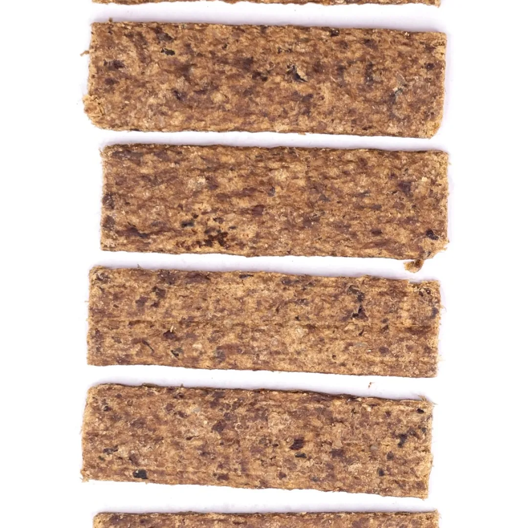 Snackit Kvalitetssnacks til hunde Snackit Vildsvinekødstrips 200 g - Naturlige hundesnacks