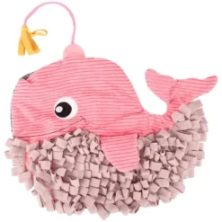Flamingo Snusemåtte Hvalp Morgano 38 cm - sjov aktivering og langsom spisning til hvalpe