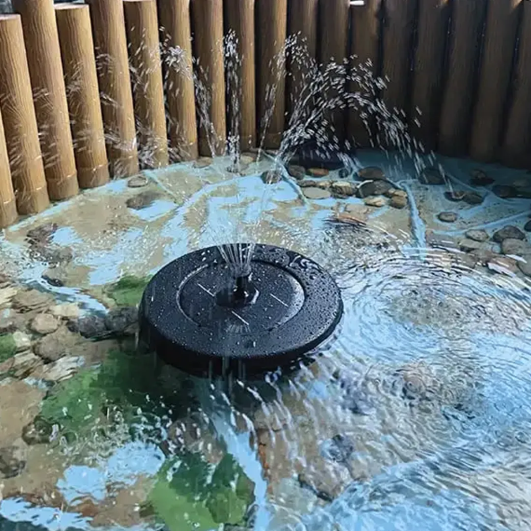 Pondteam Solcellepumpe Flydende fontæne
