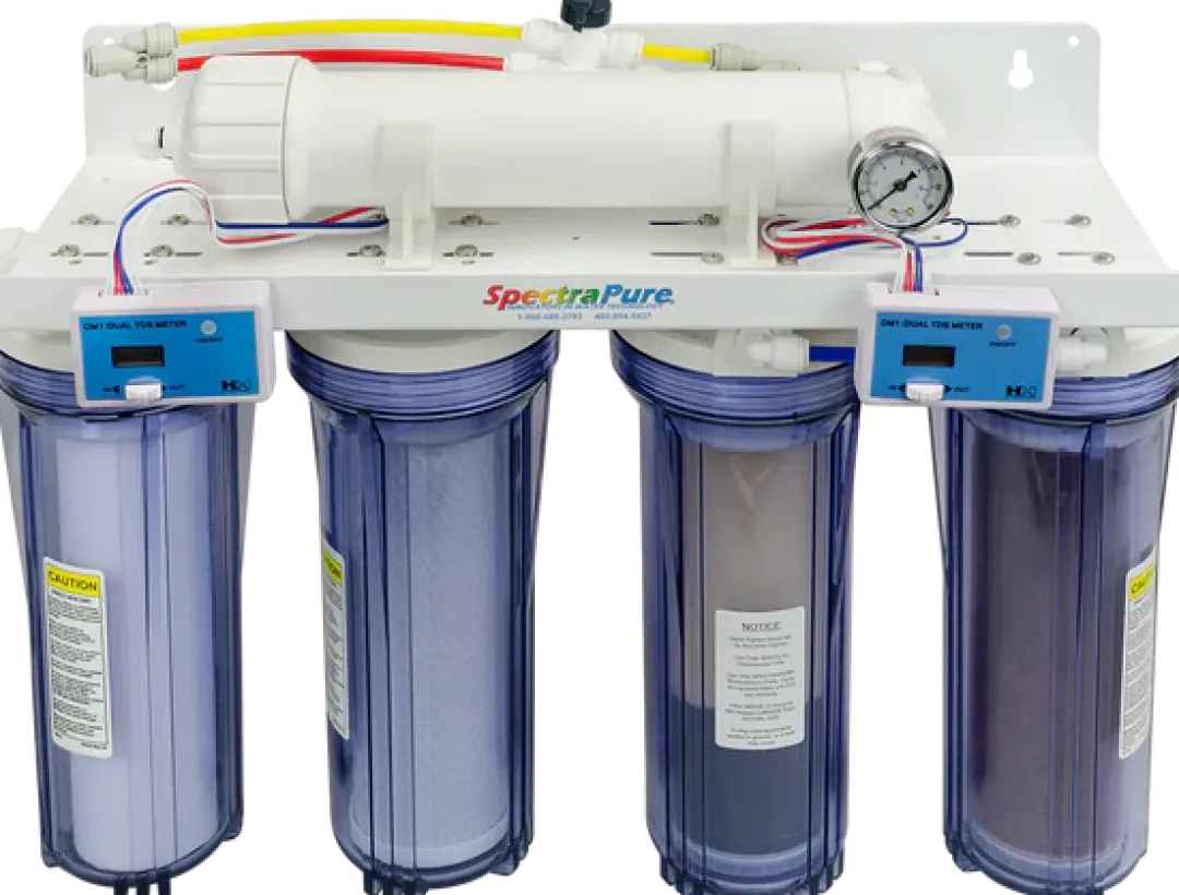 USA Spectrapure MaxCap Osmoseanlæg RO/DI 90GPD - 340 l/dag