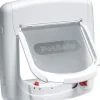 Petsafe Staywell Deluxe Magnetisk lås kattelem Hvid