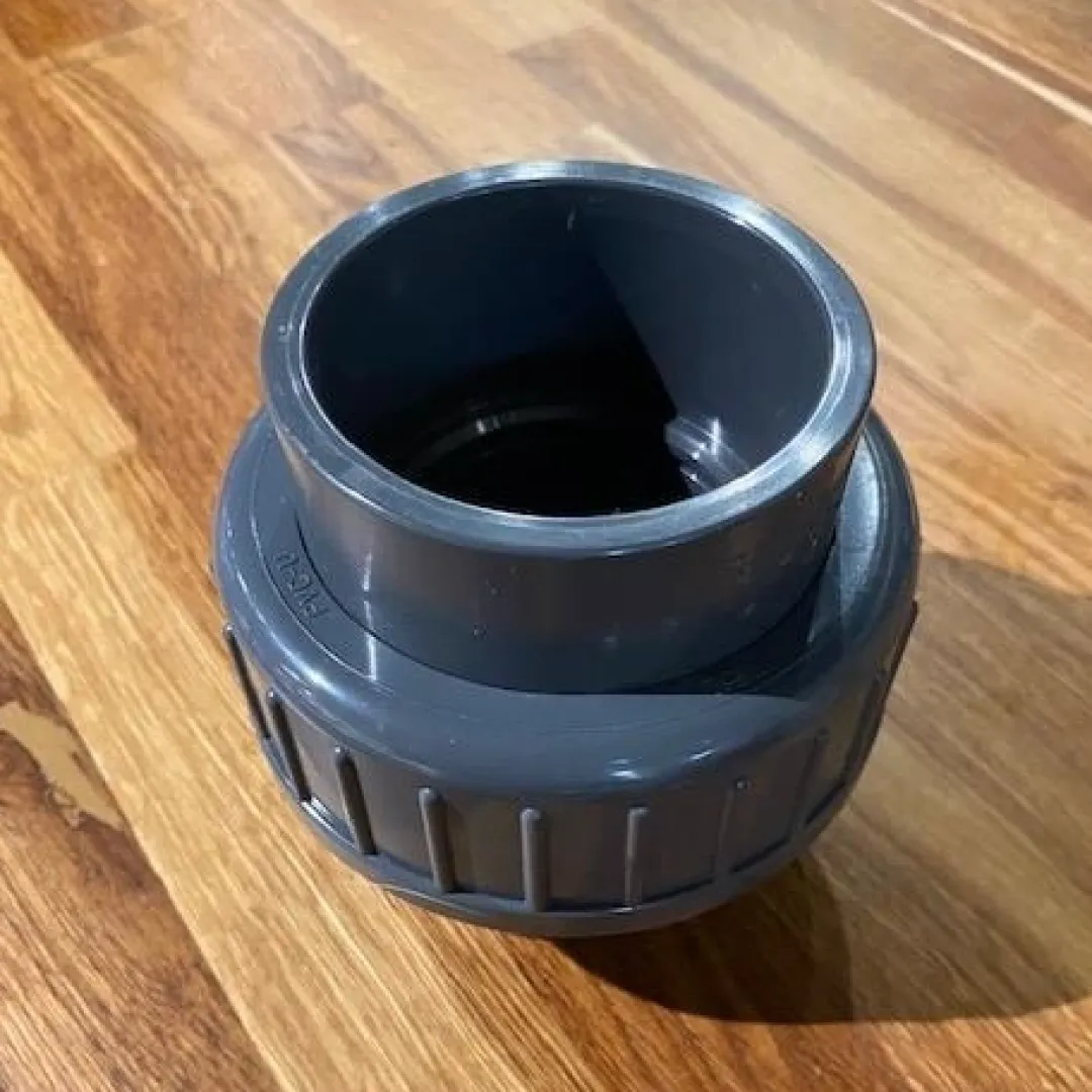 PVC SuperBead Adaptor VDL union 75 mm