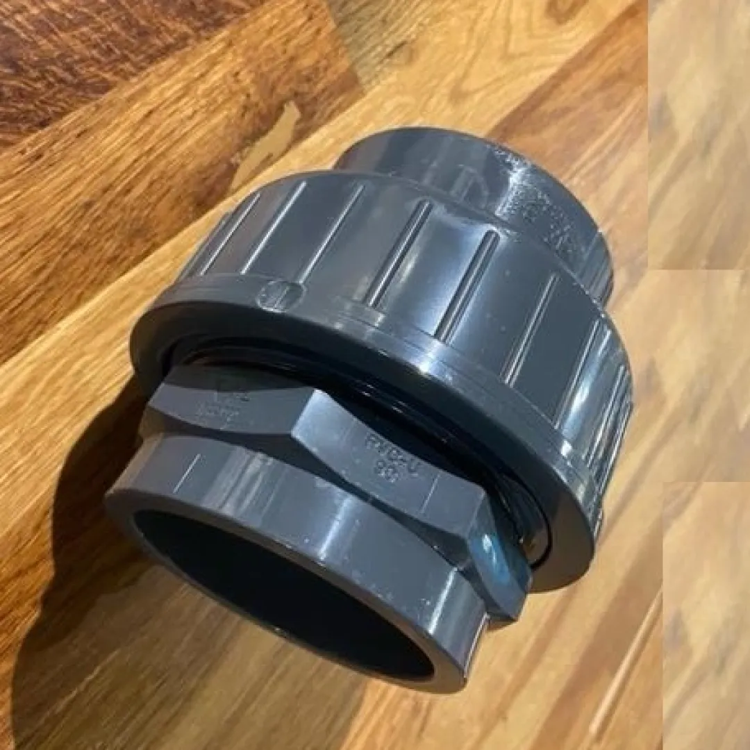 PVC SuperBead Adaptor VDL Union 90 mm