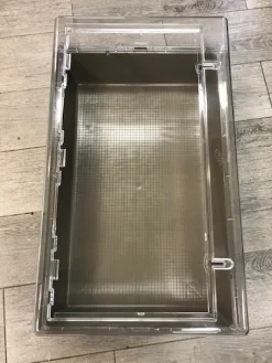 FOP Pet Products Tamburino Hamsterbur grå/brun bund
