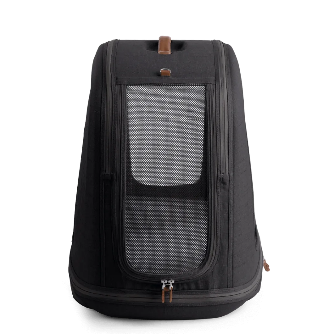Tavo Pets Tavo Crispin Small Onyx Sort - Crash-testet transportbur til kæledyr