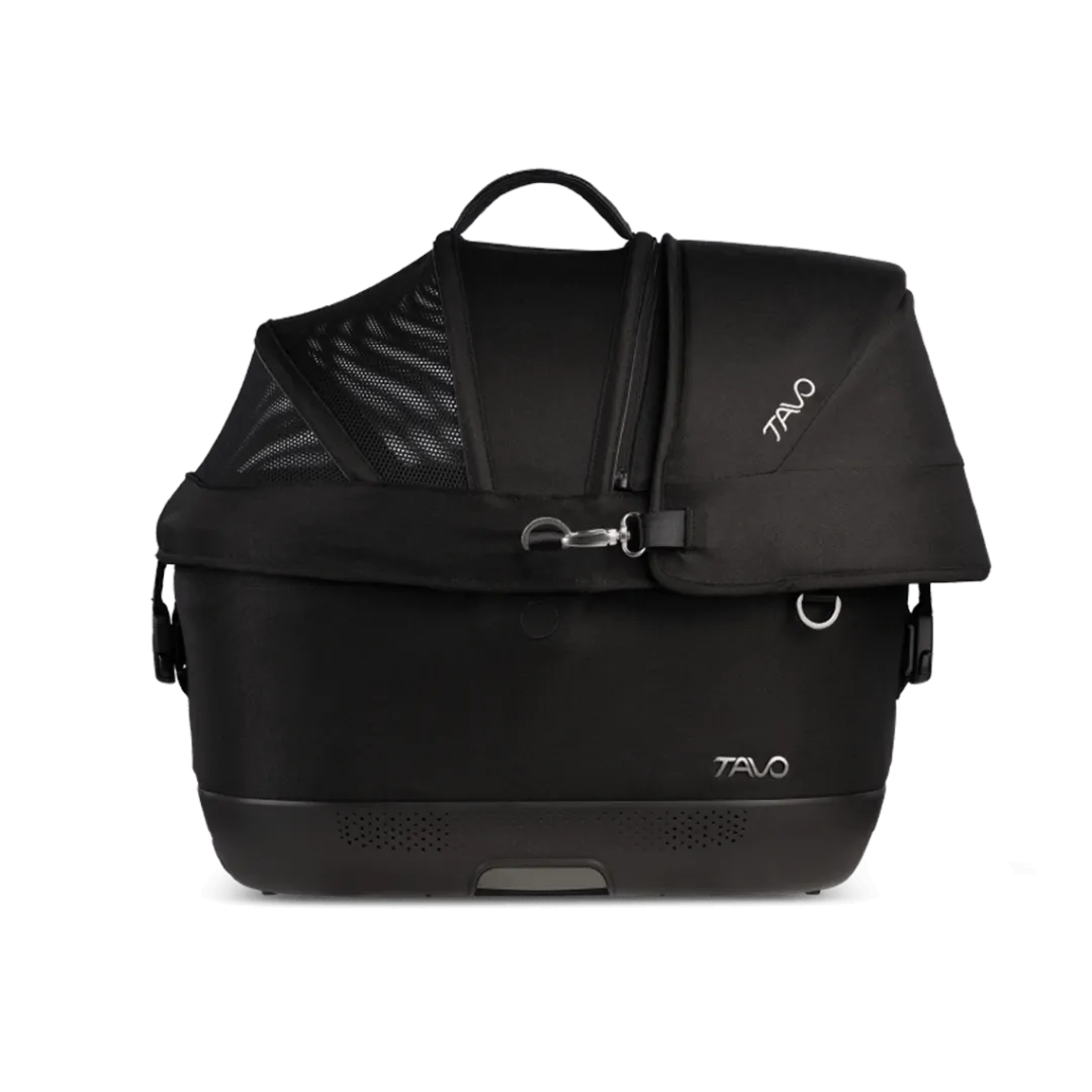 Tavo Pets Tavo MAEVE ISO6X ONYX Sort - Crashtestet ISOFIX-autostol til kæledyr
