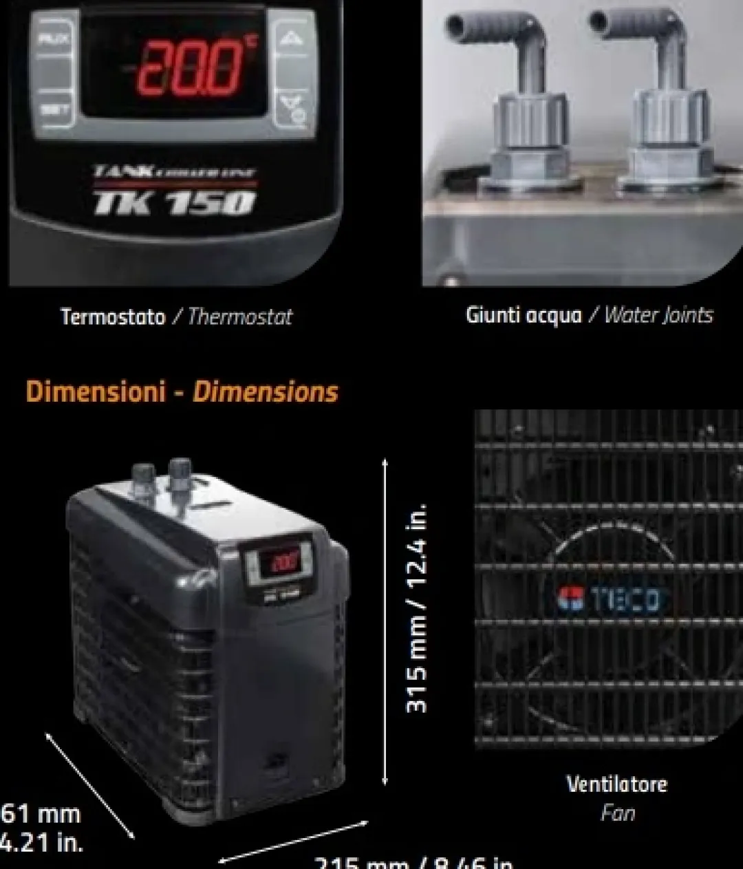 TECO - Refrigeration Technologies TECO Køler TK 150
