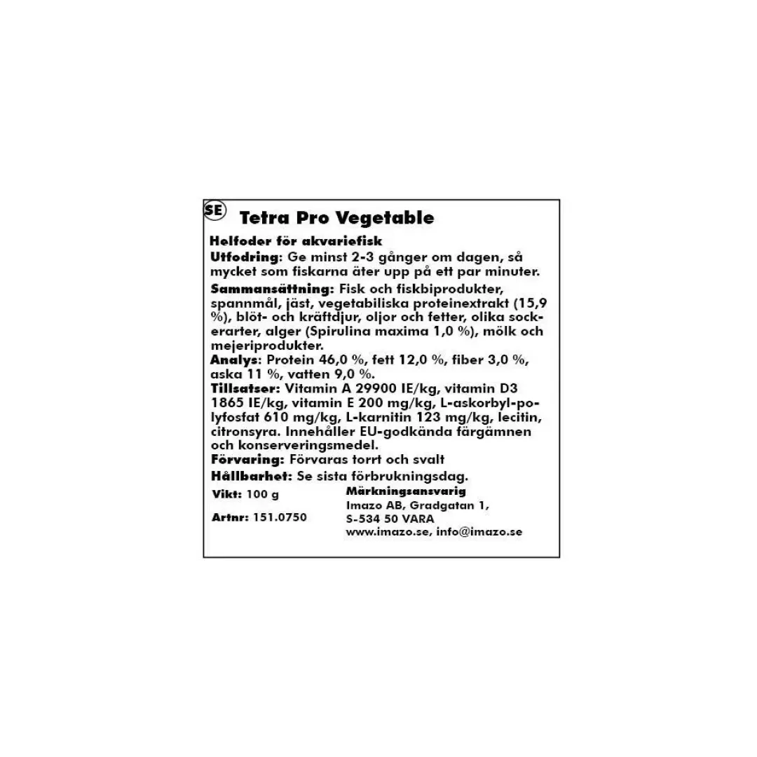 Tetra Fish Tetra Pro Algae 500 ml