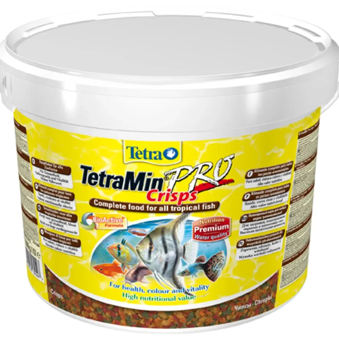 Tetra Fish Tetra Tetramin Pro Crisps 10 Liter