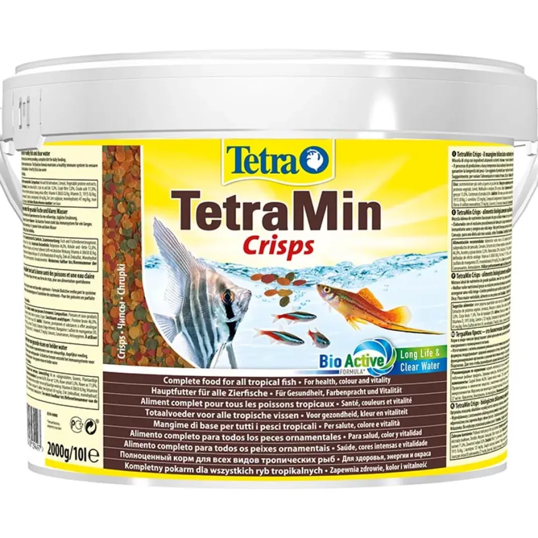Tetra Fish Tetra Tetramin Pro Crisps 10 Liter