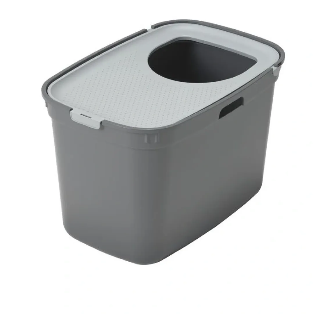 MiniZoo Top Cat Kattetoilet Cool Grey