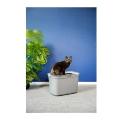 MiniZoo Top Cat Kattetoilet Cool Grey