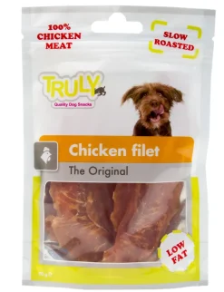 Truly Katte og Hundesnack Truly Chicken Filet 90 g - kyllingefilet til hunde
