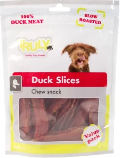 Truly Katte og Hundesnack Truly Duck Slices 360 g - andeskiver til hunde