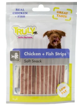 Truly Katte og Hundesnack Truly Strips 90 g - Kødsnacks i strimler