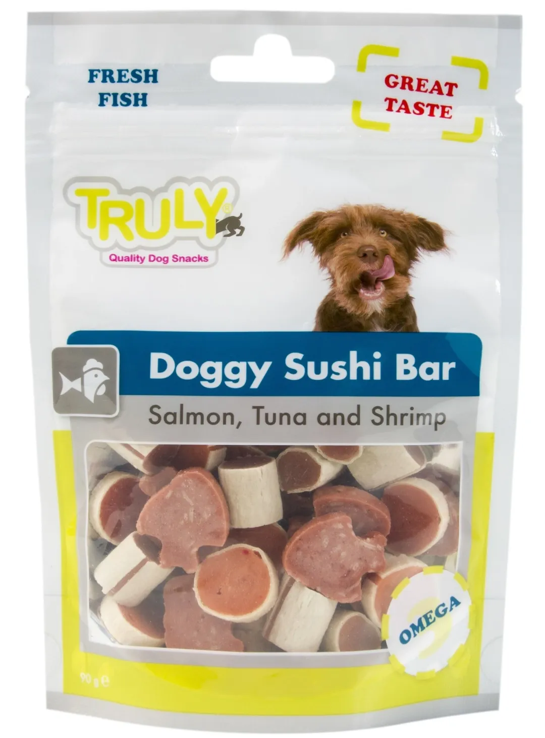 Truly Katte og Hundesnack Truly Sushi 90 g - sushi-snacks til hunde
