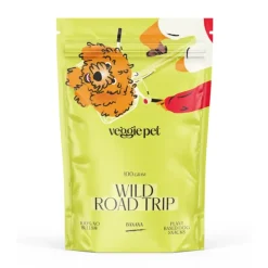 Truly Katte og Hundesnack Veggiepet Banan 100 g Wild Road Trip