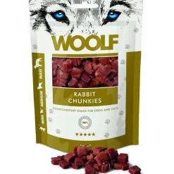 Woolf HundeSnacks og Kattesnack Woolf Hunde- og Kattesnack Kanin Chunkies