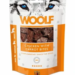 Woolf HundeSnacks og Kattesnack Woolf Hundesnack Kylling med Gulerod Bites