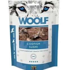 Woolf HundeSnacks og Kattesnack Woolf Hundesnack Torsk Sushi