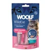 Woolf HundeSnacks og Kattesnack Woolf Wildcat Cream 5 stk - Flydende kattegodbid med and og laks