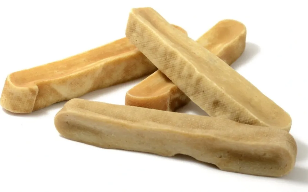 Yaki Dog Treats Yaki Original Himalaya Yak ost HundeSnack Large 100-109 g - hård hundesnack
