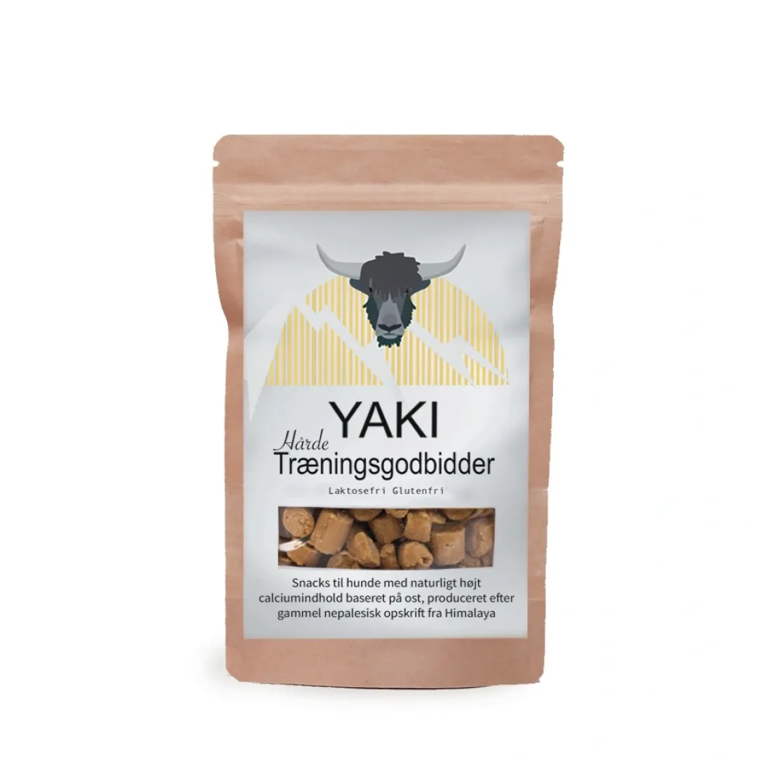 Yaki Dog Treats Yaki Træningsgodbidder hårde 100 g - sunde oste-snacks