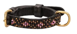 Zinj Hundehalsbånd Zinj Faraja Pink halsbånd Micro - håndlavet hundehalsbånd