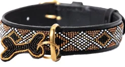 Zinj Hundehalsbånd Zinj halsbånd Mini Guld - håndlavet hundehalsbånd