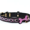 Zinj Hundehalsbånd Zinj Rafiki Skinny Halsbånd Large Pink - bredde og støtte til større hunde