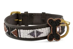 Zinj Hundehalsbånd Zinj Swahili Halsbånd Mini - afrikansk inspireret design