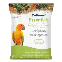 ZooMed Zupreem Essentials Nymfeparakit og dværgpapegøje 7,5 kg